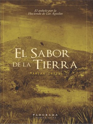 cover image of El sabor de la tierra